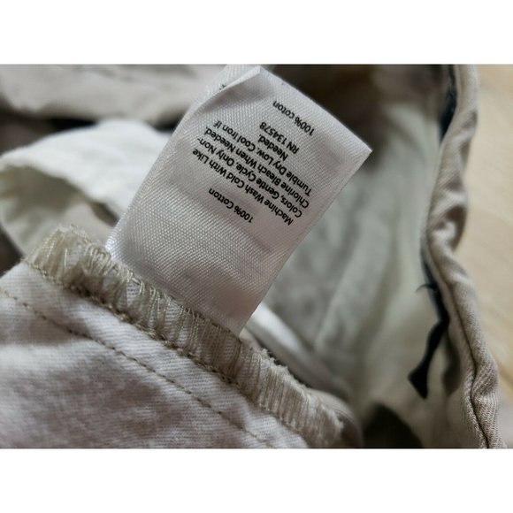 Vineyard Vines Boys Size 16 YOUTH Bermuda Shorts 100% Cotton Khaki Tan - Picture 6 of 8